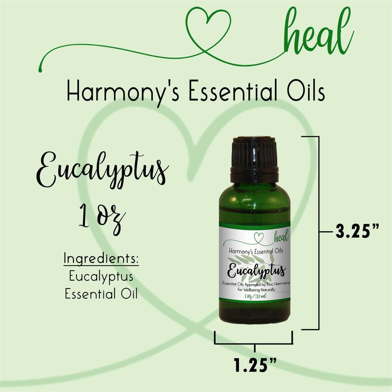 H.E.A.L.'s Essential Oils - Eucalyptus: 0.5oz