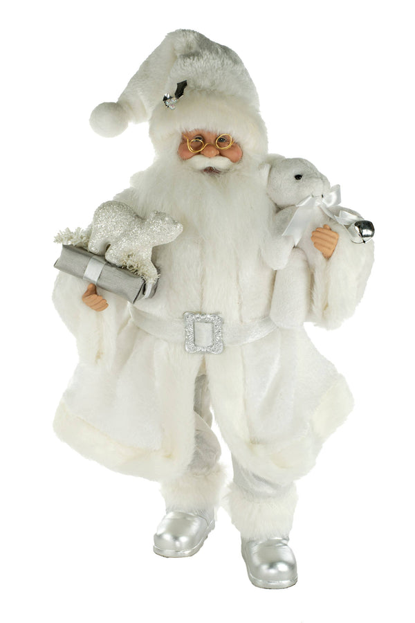 White Winter Wonderland Santa Claus