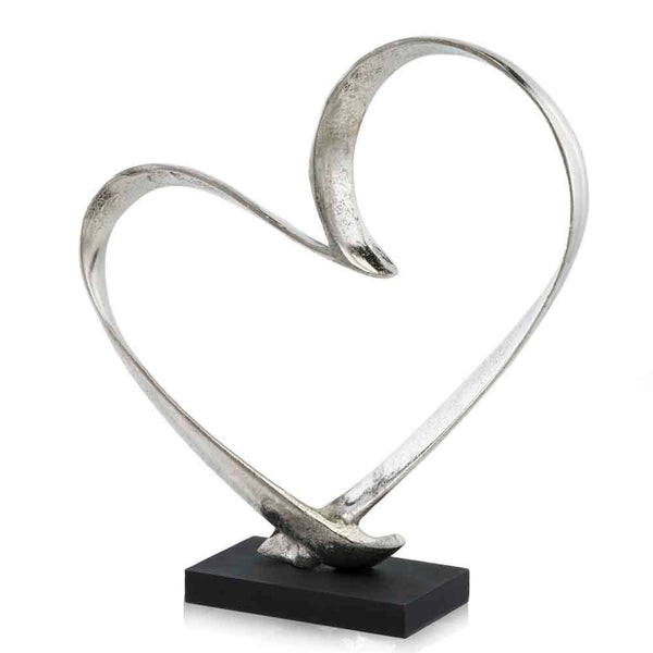 Corazon Heart Sculpture on Base