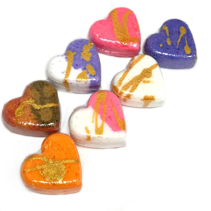 Heart Bath Bombs - Love Spell