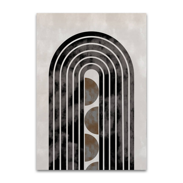 Arch Capsule II' Wrapped Canvas Wall Art by 1X
