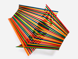 Folding Basket: 30 Pairs - Rainbow